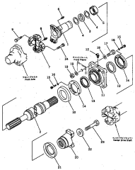 424-20-13650 YOKE & SHAFT