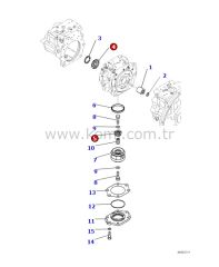 708-2G-04730 GEAR KIT